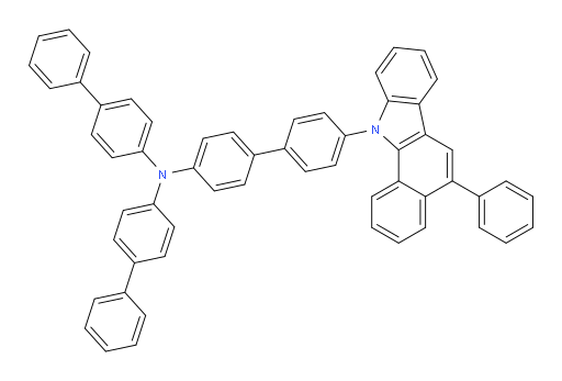 N,N-di([1,1'-biphenyl]-4-yl)-4'-(5-phenyl-11H-benzo[a]carbazol-11-yl)-[1,1'-biphenyl]-4-amine