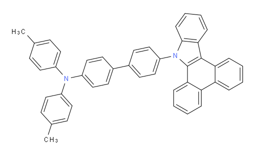 4'-(9H-dibenzo[a,c]carbazol-9-yl)-N,N-di-p-tolyl-[1,1'-biphenyl]-4-amine