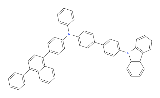4'-(9H-carbazol-9-yl)-N-phenyl-N-(4-(4-phenylnaphthalen-1-yl)phenyl)-[1,1'-biphenyl]-4-amine