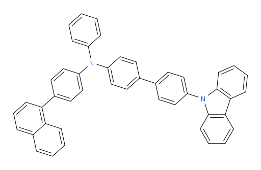 4'-(9H-carbazol-9-yl)-N-(4-(naphthalen-1-yl)phenyl)-N-phenyl-[1,1'-biphenyl]-4-amine