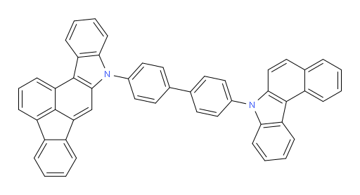 9-(4'-(7H-benzo[c]carbazol-7-yl)-[1,1'-biphenyl]-4-yl)-9H-fluoreno[9,1-bc]carbazole