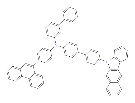 N-(4'-(5H-benzo[b]carbazol-5-yl)-[1,1'-biphenyl]-4-yl)-N-(4-(phenanthren-9-yl)phenyl)-[1,1'-biphenyl]-3-amine