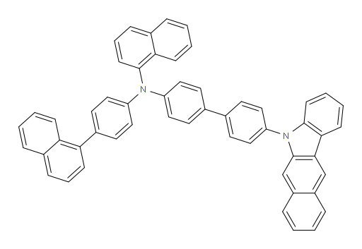 N-(4'-(5H-benzo[b]carbazol-5-yl)-[1,1'-biphenyl]-4-yl)-N-(4-(naphthalen-1-yl)phenyl)naphthalen-1-amine