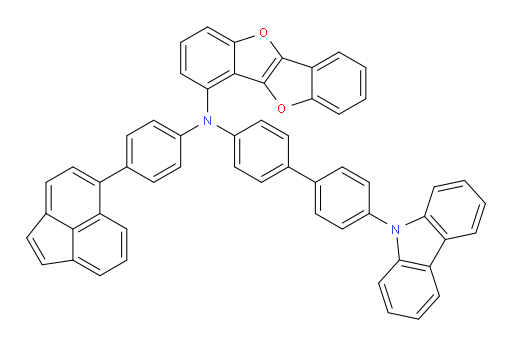 N-(4'-(9H-carbazol-9-yl)-[1,1'-biphenyl]-4-yl)-N-(4-(acenaphthylen-5-yl)phenyl)benzofuro[3,2-b]benzofuran-4-amine