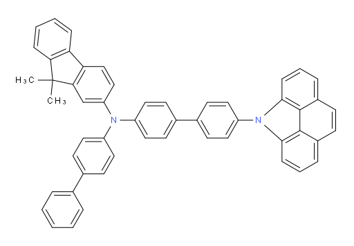 N-(4'-(4H-benzo[def]carbazol-4-yl)-[1,1'-biphenyl]-4-yl)-N-([1,1'-biphenyl]-4-yl)-9,9-dimethyl-9H-fluoren-2-amine