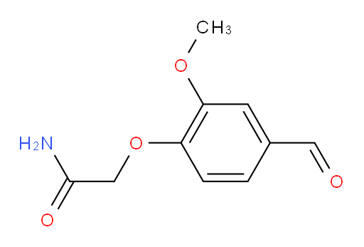 2-(4-formyl-2-methoxyphenoxy)acetamide