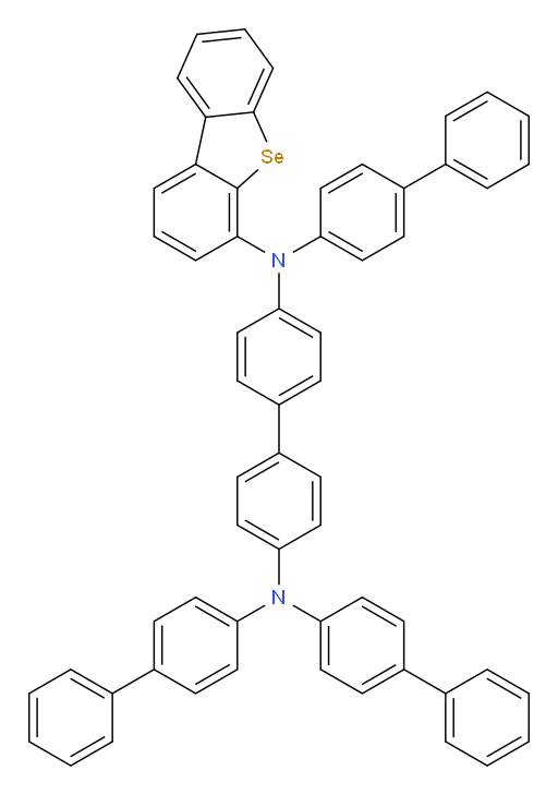 N4,N4,N4'-tri([1,1'-biphenyl]-4-yl)-N4'-(dibenzo[b,d]selenophen-4-yl)-[1,1'-biphenyl]-4,4'-diamine