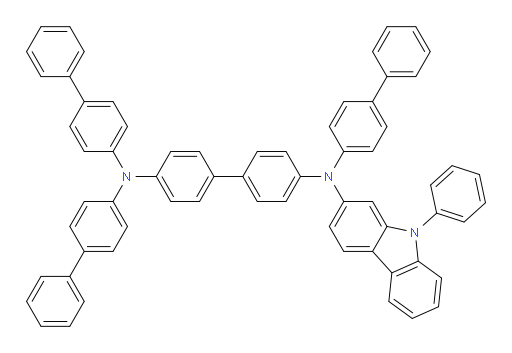 N4,N4,N4'-tri([1,1'-biphenyl]-4-yl)-N4'-(9-phenyl-9H-carbazol-2-yl)-[1,1'-biphenyl]-4,4'-diamine