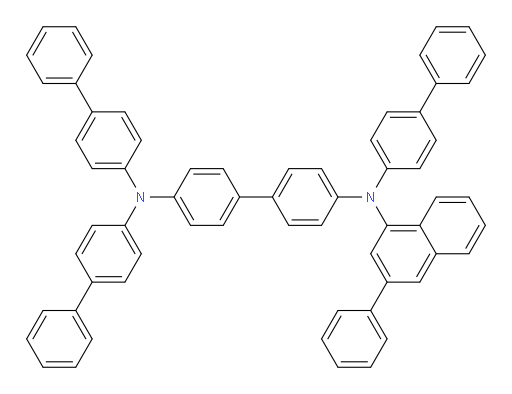 N4,N4,N4'-tri([1,1'-biphenyl]-4-yl)-N4'-(3-phenylnaphthalen-1-yl)-[1,1'-biphenyl]-4,4'-diamine