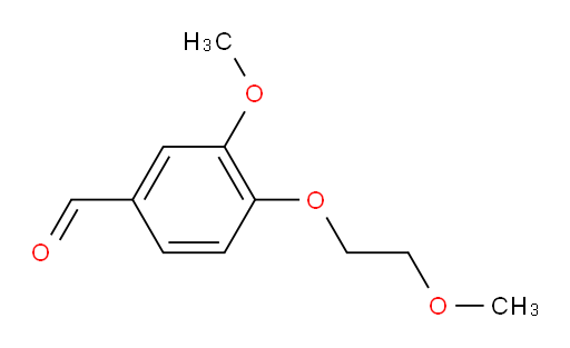 3-Methoxy-4-(2-methoxyethoxy)benzaldehyde