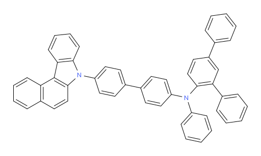 N-(4'-(7H-benzo[c]carbazol-7-yl)-[1,1'-biphenyl]-4-yl)-N-phenyl-[1,1':3',1''-terphenyl]-4'-amine