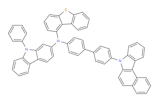 N-(4'-(7H-benzo[c]carbazol-7-yl)-[1,1'-biphenyl]-4-yl)-N-(dibenzo[b,d]thiophen-1-yl)-9-phenyl-9H-carbazol-2-amine