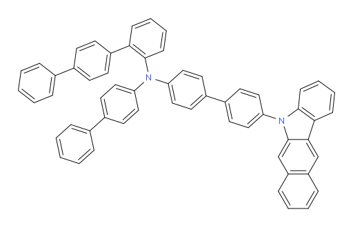 N-(4'-(5H-benzo[b]carbazol-5-yl)-[1,1'-biphenyl]-4-yl)-N-([1,1'-biphenyl]-4-yl)-[1,1':4',1''-terphenyl]-2-amine