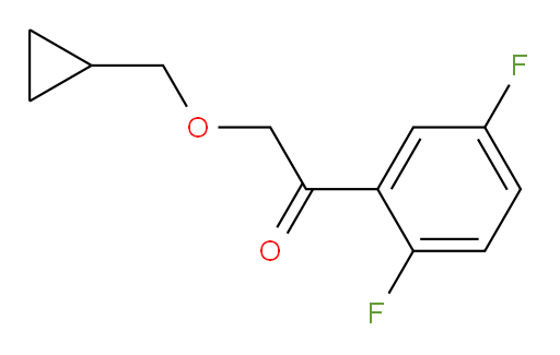 2-(cyclopropylmethoxy)-1-(2,5-difluorophenyl)ethanone