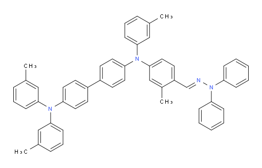 (E)-N4-(4-((2,2-diphenylhydrazono)methyl)-3-methylphenyl)-N4,N4',N4'-tri-m-tolyl-[1,1'-biphenyl]-4,4'-diamine