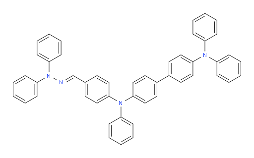 (E)-N4-(4-((2,2-diphenylhydrazono)methyl)phenyl)-N4,N4',N4'-triphenyl-[1,1'-biphenyl]-4,4'-diamine