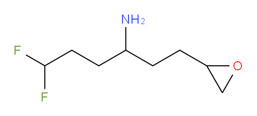 6,6-difluoro-1-(oxiran-2-yl)hexan-3-amine