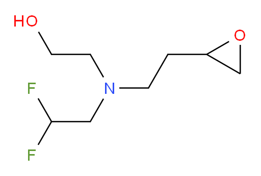 2-((2,2-difluoroethyl)(2-(oxiran-2-yl)ethyl)amino)ethanol
