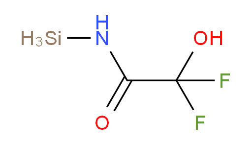 2,2-difluoro-2-hydroxy-N-silylacetamide