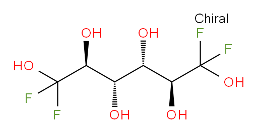 (2S,3S,4S,5S)-1,1,6,6-tetrafluorohexane-1,2,3,4,5,6-hexaol