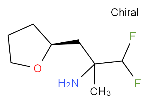 1,1-difluoro-2-methyl-3-((S)-tetrahydrofuran-2-yl)propan-2-amine