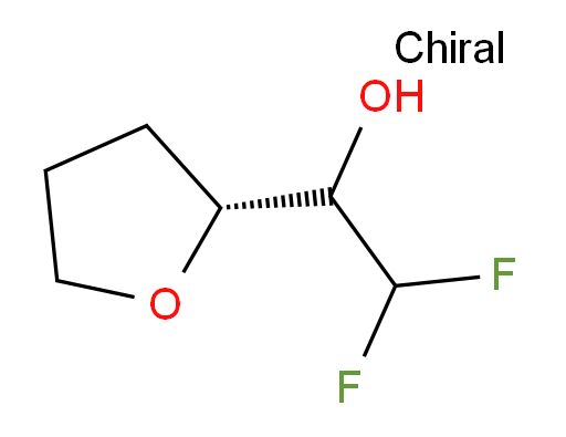 2,2-difluoro-1-((R)-tetrahydrofuran-2-yl)ethanol