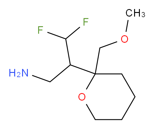 3,3-difluoro-2-(2-(methoxymethyl)tetrahydro-2H-pyran-2-yl)propan-1-amine