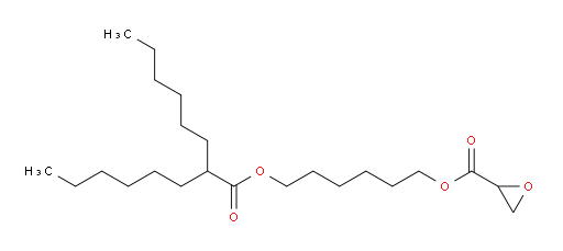 6-((2-hexyloctanoyl)oxy)hexyl oxirane-2-carboxylate