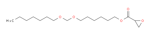 6-((heptyloxy)methoxy)hexyl oxirane-2-carboxylate