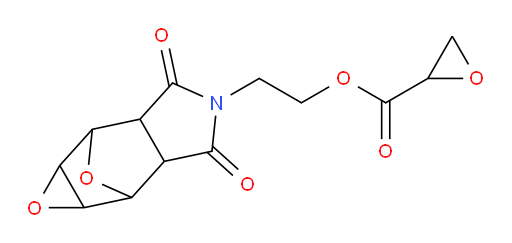 2-(3,5-dioxohexahydro-1aH-2,6-epoxyoxireno[2,3-f]isoindol-4(2H)-yl)ethyl oxirane-2-carboxylate