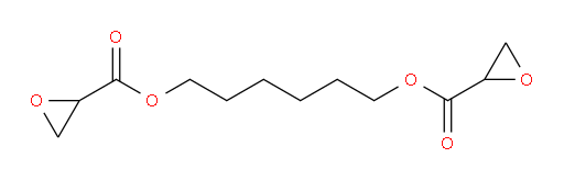 hexane-1,6-diyl bis(oxirane-2-carboxylate)