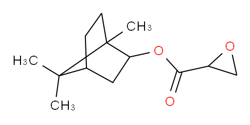 1,7,7-trimethylbicyclo[2.2.1]heptan-2-yl oxirane-2-carboxylate
