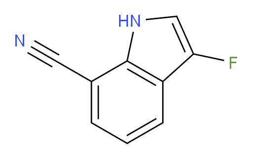 3-fluoro-1H-indole-7-carbonitrile
