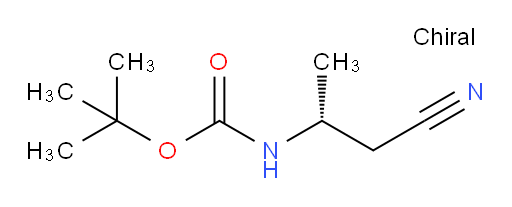(R)-tert-butyl (1-cyanopropan-2-yl)carbamate