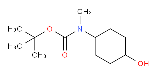 tert-butyl (4-hydroxycyclohexyl)(methyl)carbamate