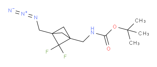 tert-Butyl ((3-(azidomethyl)-2,2-difluorobicyclo[1.1.1]pentan-1-yl)methyl)carbamate