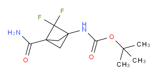 tert-Butyl (3-carbamoyl-2,2-difluorobicyclo[1.1.1]pentan-1-yl)carbamate