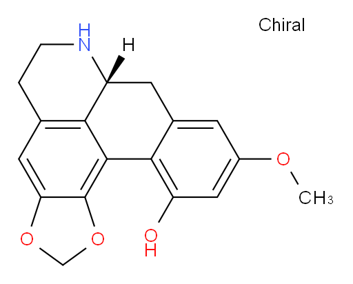 (7aR)-6,7,7a,8-Tetrahydro-10-methoxy-5H-benzo[g]-1,3-benzodioxolo[6,5,4-de]quinolin-12-ol (ACI)