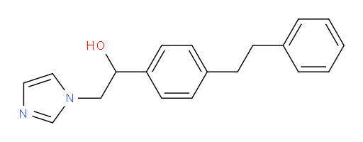 α-[4-(2-Phenylethyl)phenyl]-1H-imidazole-1-ethanol (ACI)