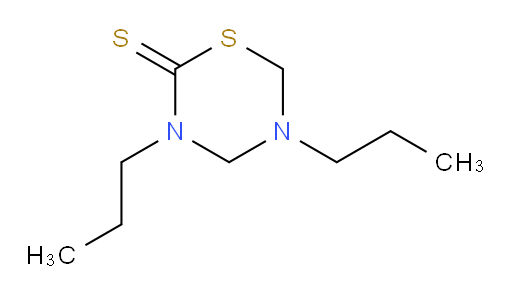 Tetrahydro-3,5-dipropyl-2H-1,3,5-thiadiazine-2-thione (ACI)