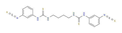 Thiourea, N,N′′-1,4-butanediylbis[N′-(3-isothiocyanatophenyl)- (9CI)