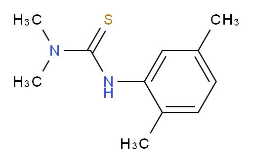 N′-(2,5-Dimethylphenyl)-N,N-dimethylthiourea (ACI)