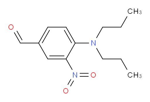 4-(Dipropylamino)-3-nitrobenzaldehyde (ACI)