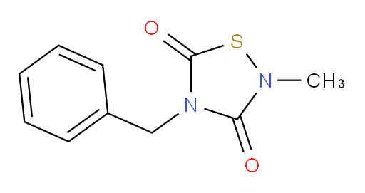 4-Benzyl-2-methyl-1,2,4-thiadiazolidine-3,5-dione