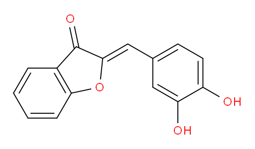 2-[(3,4-Dihydroxyphenyl)methylene]-3(2H)-benzofuranone (ACI)