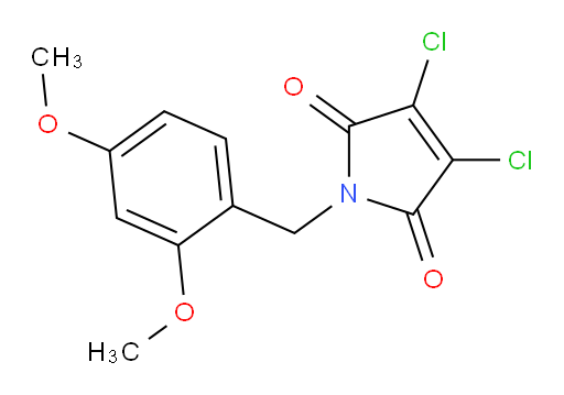 3,4-Dichloro-1-[(2,4-dimethoxyphenyl)methyl]-1H-pyrrole-2,5-dione (ACI)