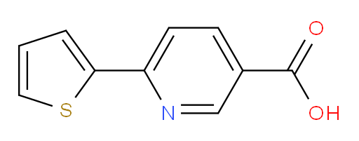 6-(2-Thienyl)-3-pyridinecarboxylic acid (ACI)