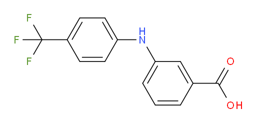 3-[[4-(Trifluoromethyl)phenyl]amino]benzoic acid (ACI)