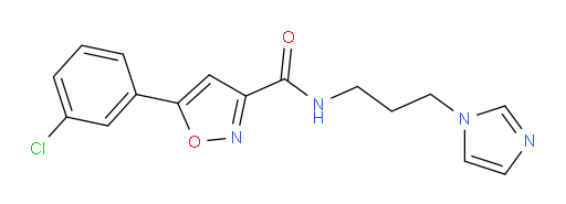 5-(3-Chlorophenyl)-N-[3-(1H-imidazol-1-yl)propyl]-3-isoxazolecarboxamide (ACI)