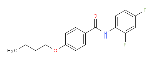 4-Butoxy-N-(2,4-difluorophenyl)benzamide (ACI)
